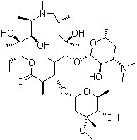 Azithromycin Enteric-coated pellets 30%
