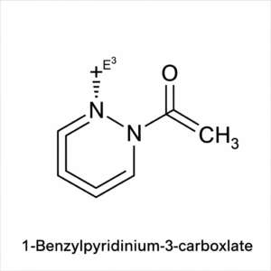 Chemical structure of 1-Benzyl Pyridinium-3-Carboxylate (BPC 48)