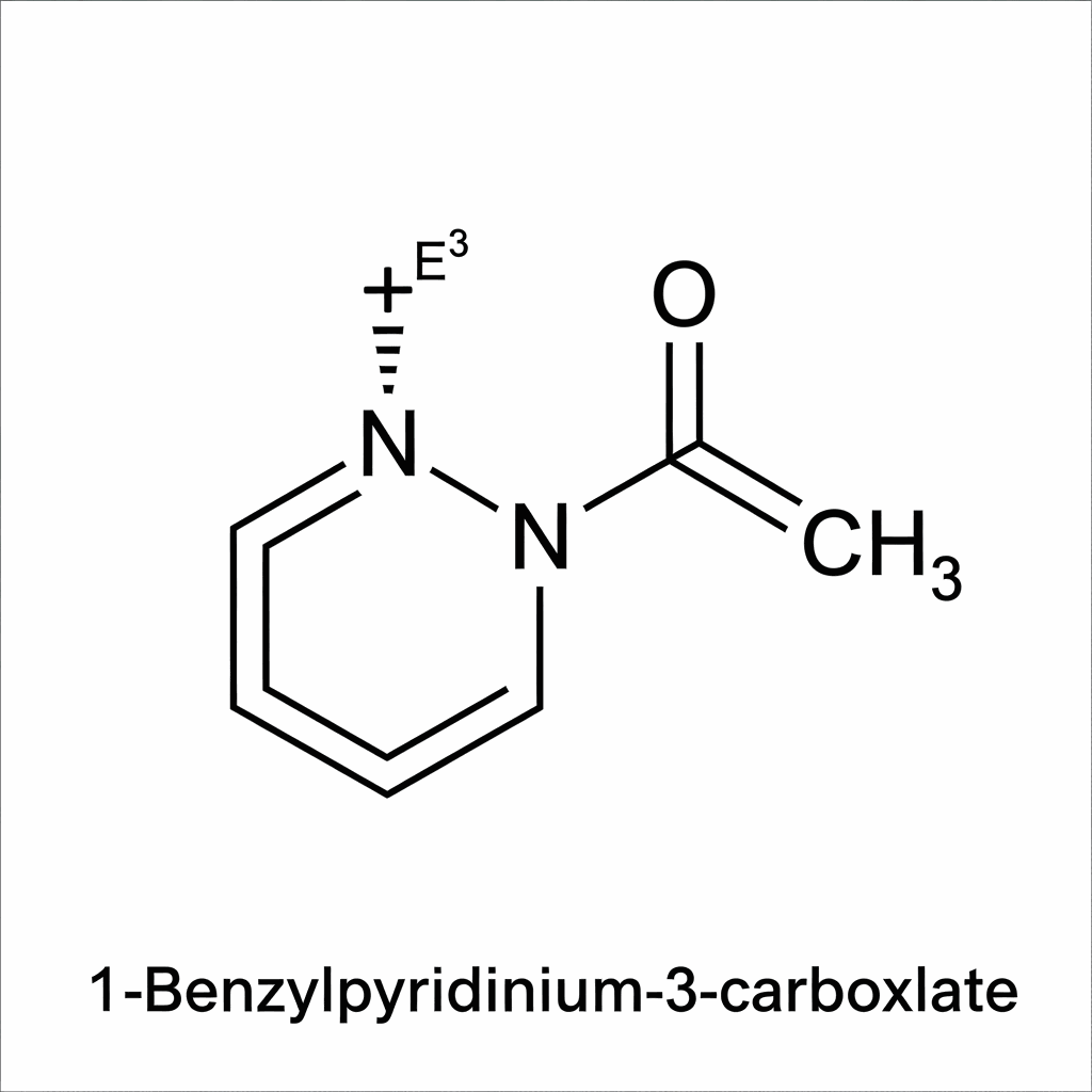 Chemical structure of 1-Benzyl Pyridinium-3-Carboxylate (BPC 48)