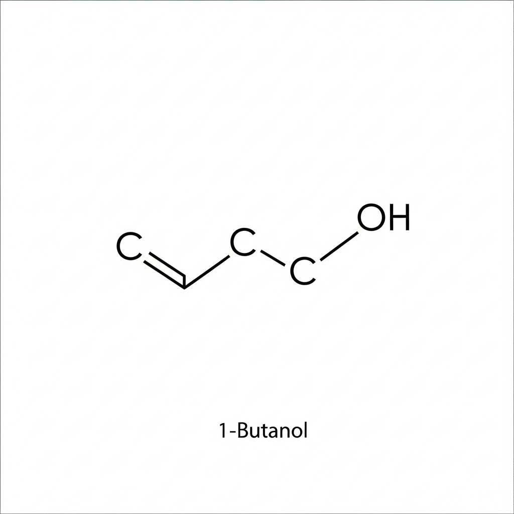 1-Butanol Structure
