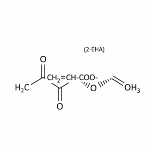 Chemical structure of 2-Ethyl Hexyl Acrylate (2-EHA)