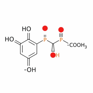 Chemical structure of 2-Hydroxy Phosphonoacetic Acid (HPAA)