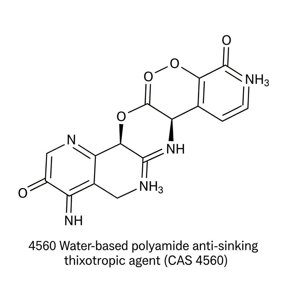 4560 water-based polyamide anti-sinking thixotropic agent diagram