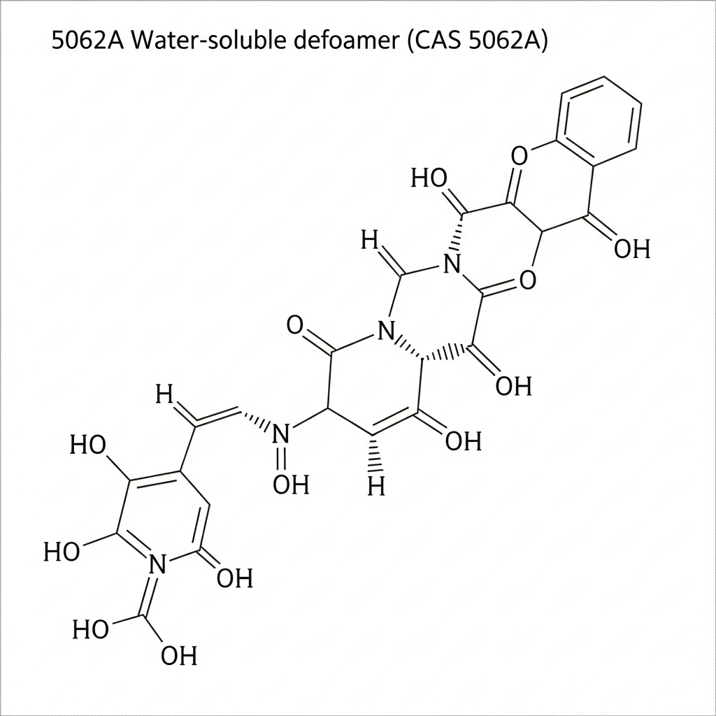 5062A water-soluble defoamer molecular structure