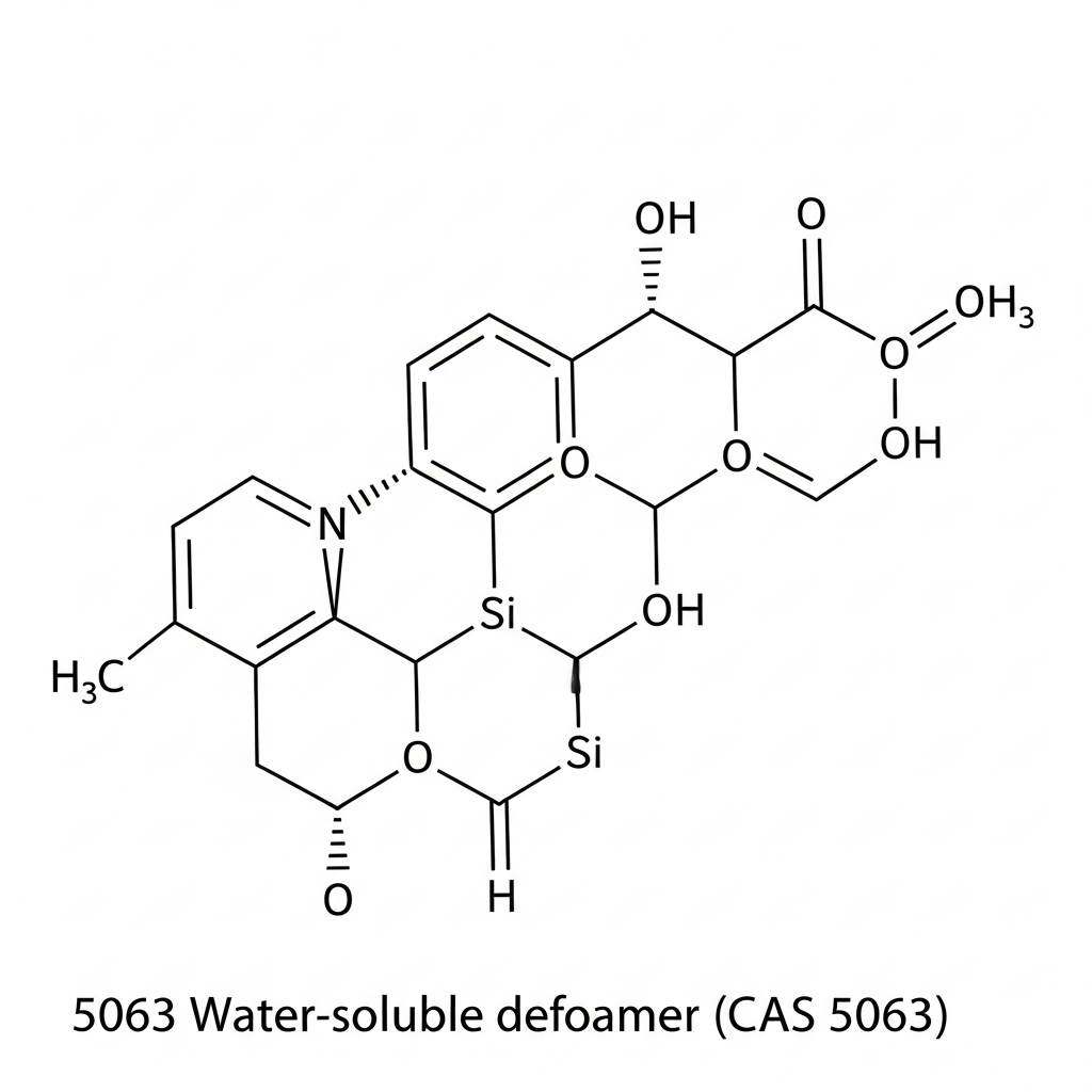5063 water-soluble defoamer chemical structure