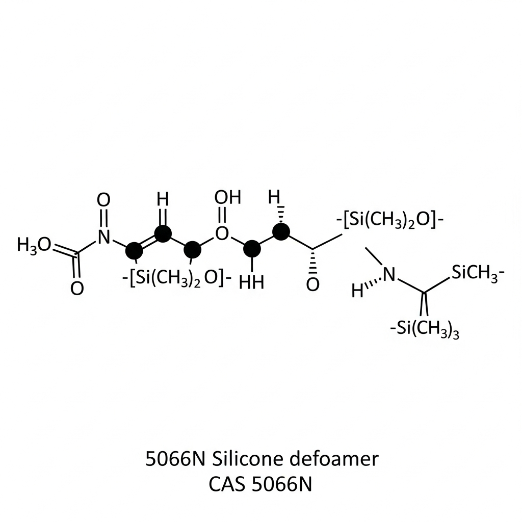 5066N high-performance silicone defoamer structure