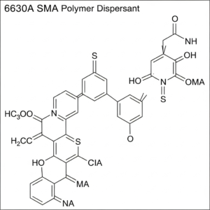 6630A SMA Polymer Dispersant Chemical Structure