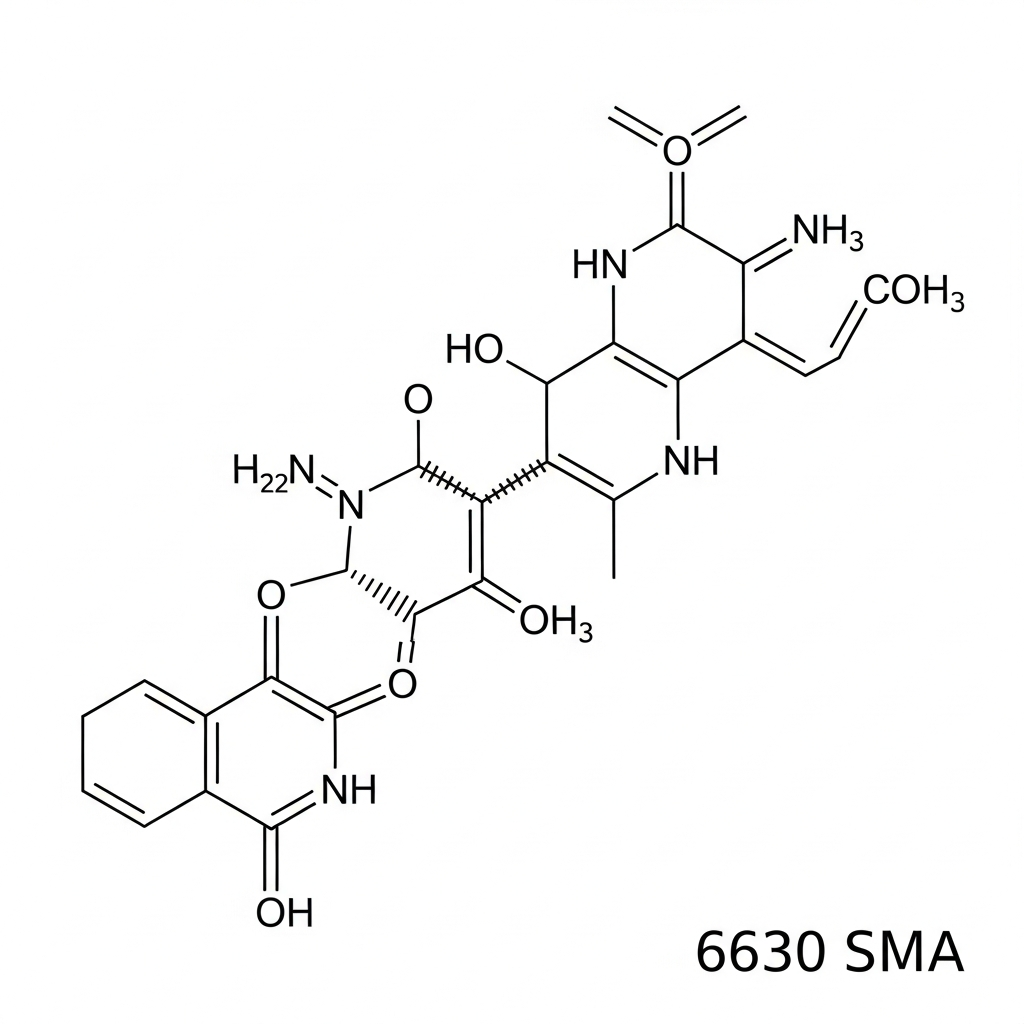 6630 SMA Polymer Dispersant Molecular Structure