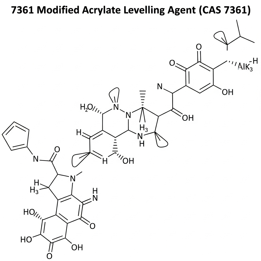 7361 Modified acrylate levelling agent chemical structure
