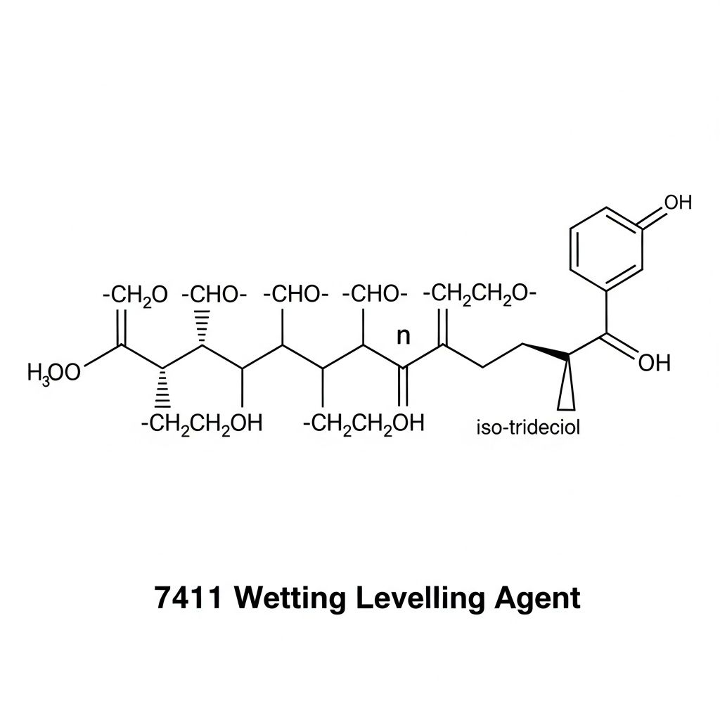 7411 Wetting and Levelling Agent Chemical Structure