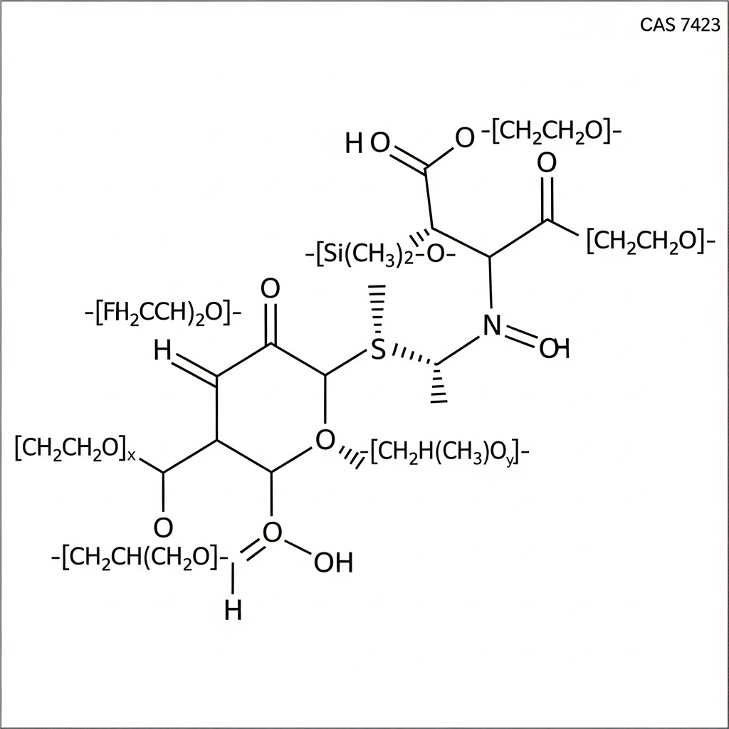 7423 Water-Based Wetting Agent Chemical Structure