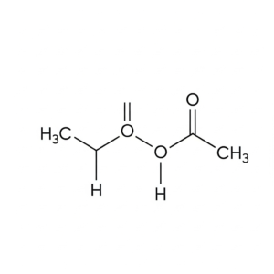 Molecular structure of Acetaldehyde compound