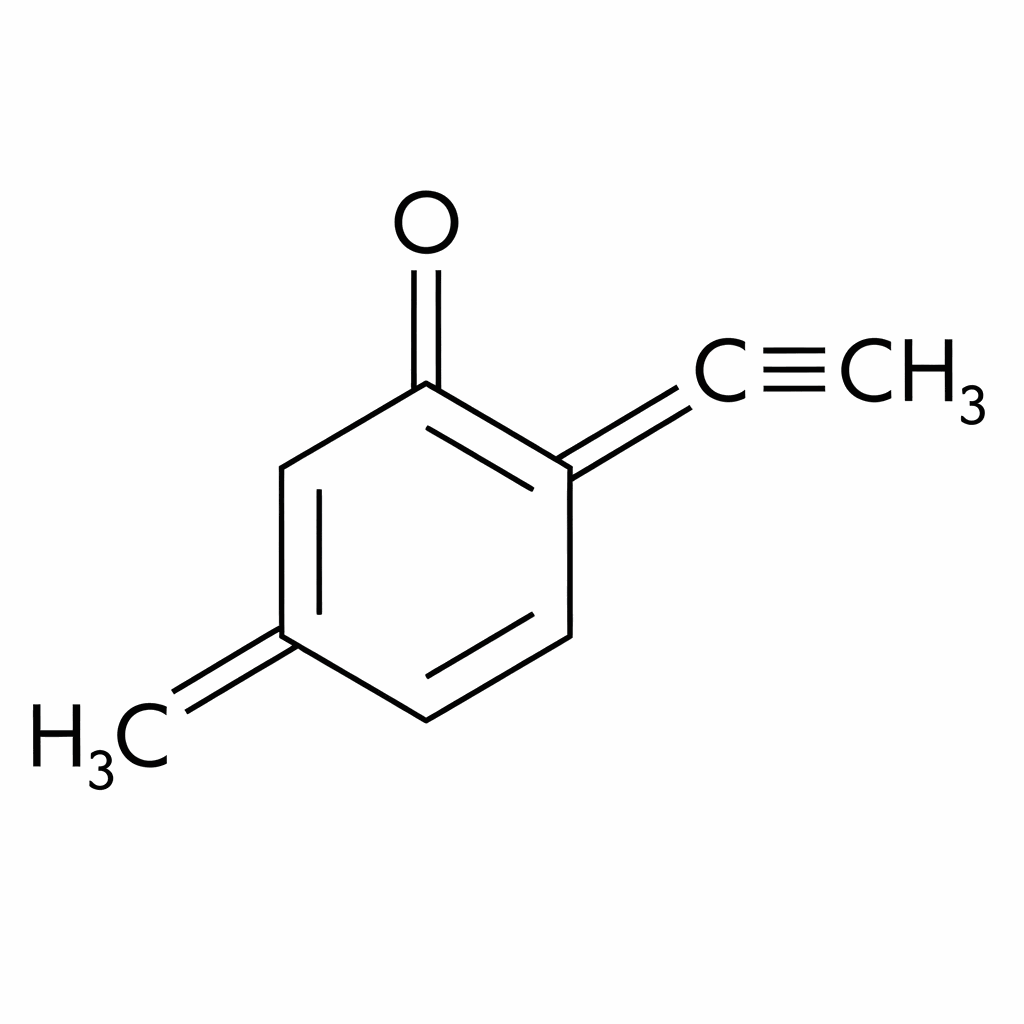 Chemical formula of Acetophenone