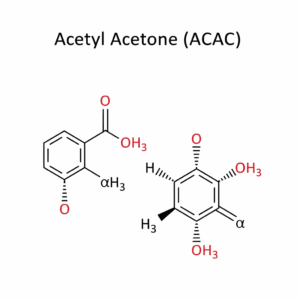 Molecular formula of Acetyl Acetone (ACAC)