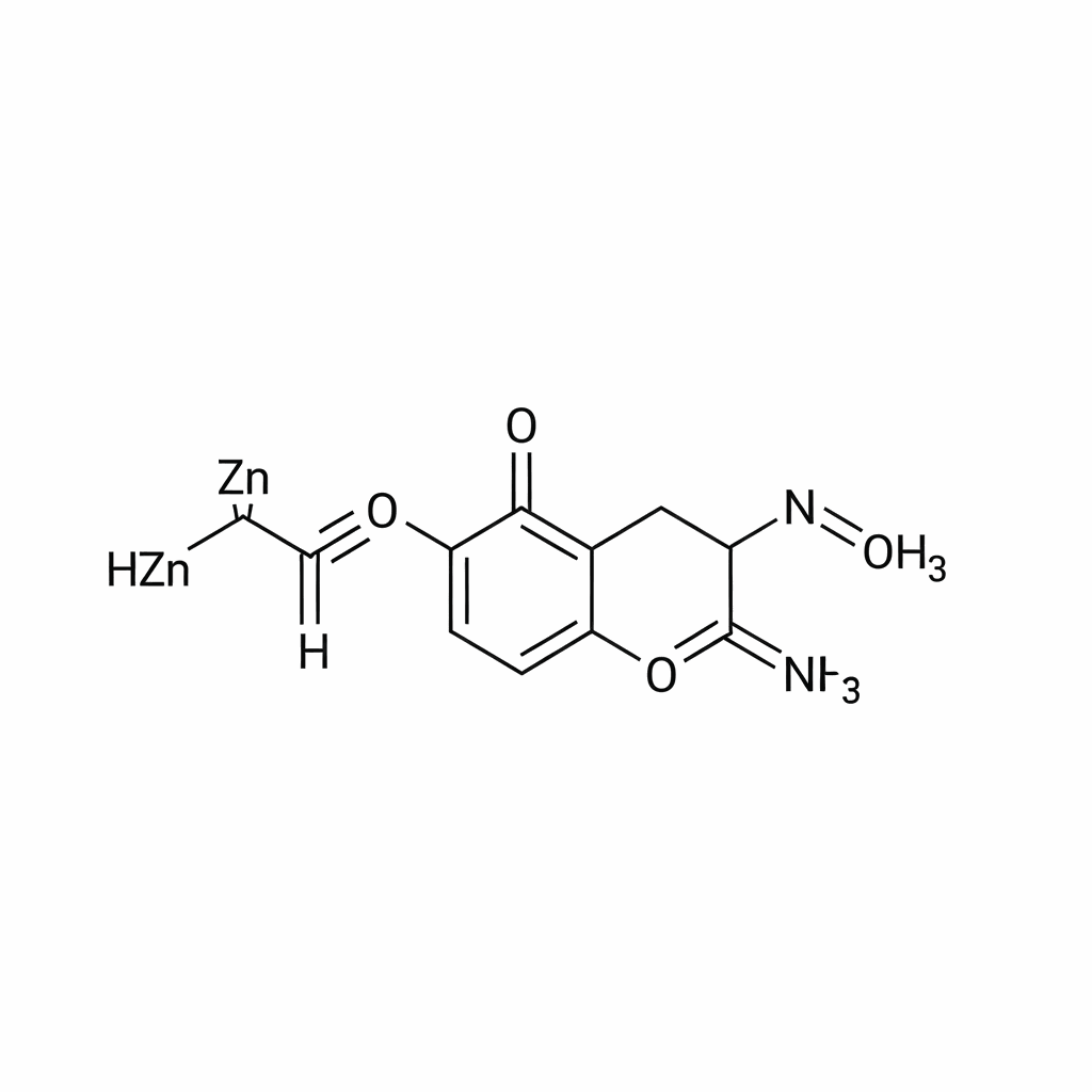 Molecular structure of Alkaline Zinc Intermediate (DPE-3)