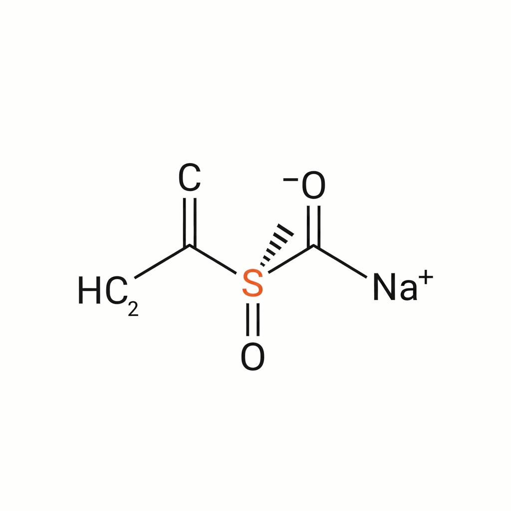 Structural formula of Allyl Sulfonate Sodium Salt (ALS)