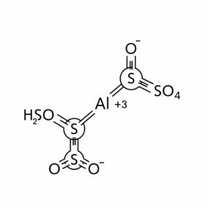 Molecular structure of Aluminum Sulfate