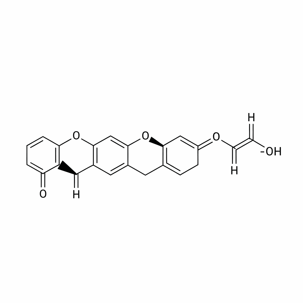 Chemical structure of Behenyl Alcohol (Docosanol)