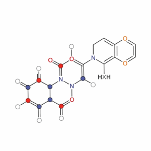 Chemical structure of BHMTPMPA (Bis Hexamethylene Triamine Penta Methylenephosphonic Acid)