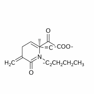 Molecular structure of Butyl Acrylate (BA)