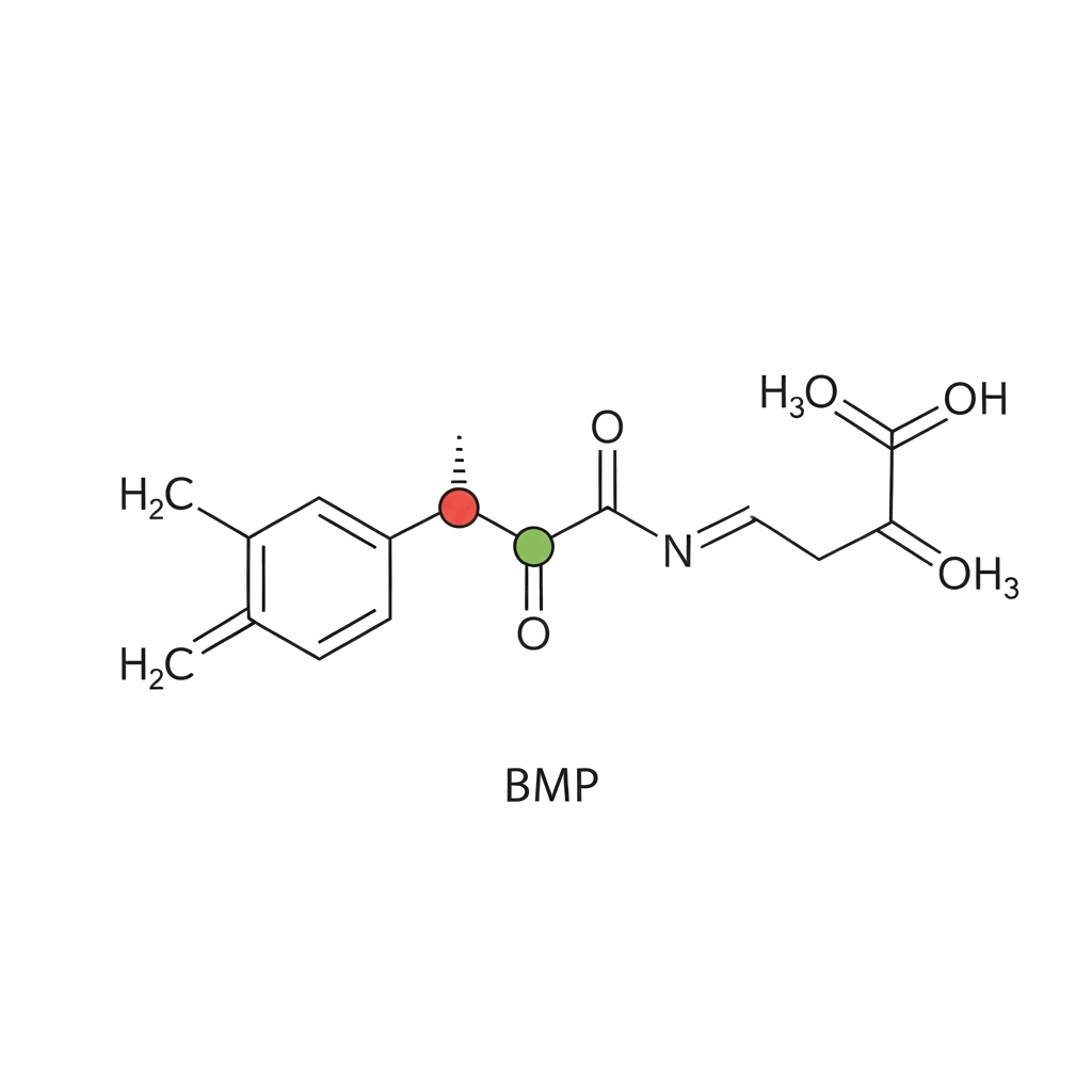 Structural formula of Butynediol Propoxylate (BMP)
