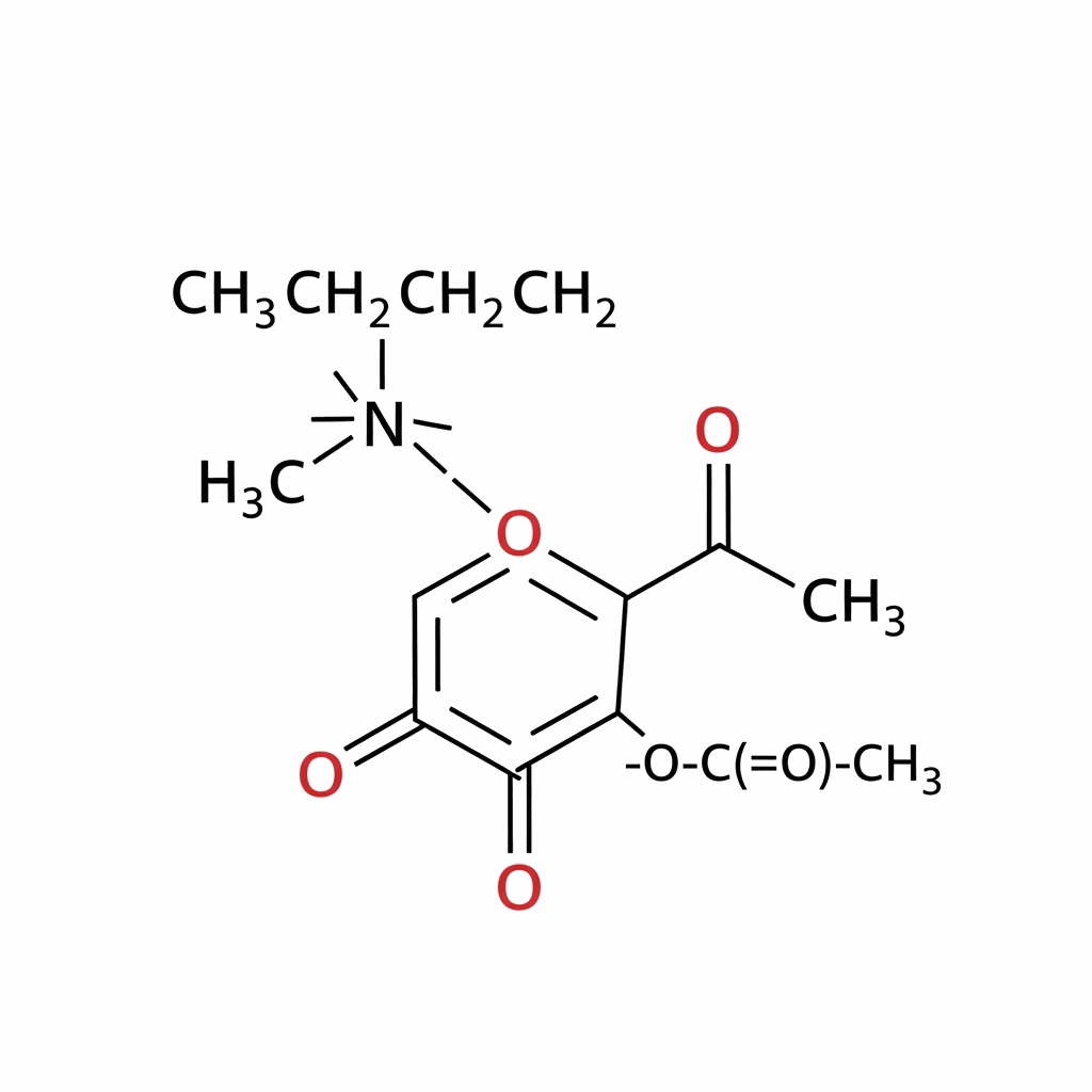 Diethylene Glycol Monobutyl Ether Acetate (DBGA) chemical formula
