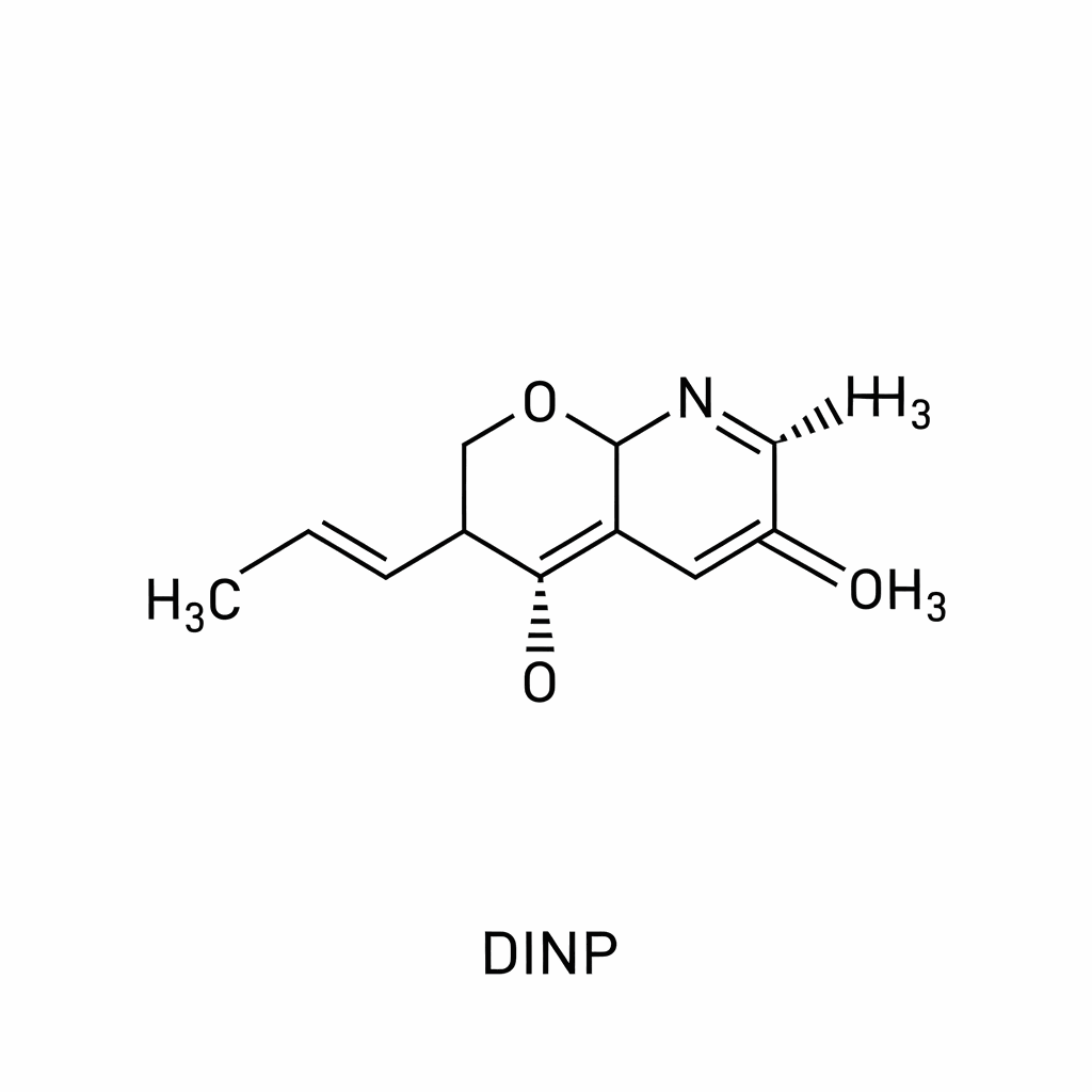 Diisononyl Phthalate (DINP) Molecular Structure Formula