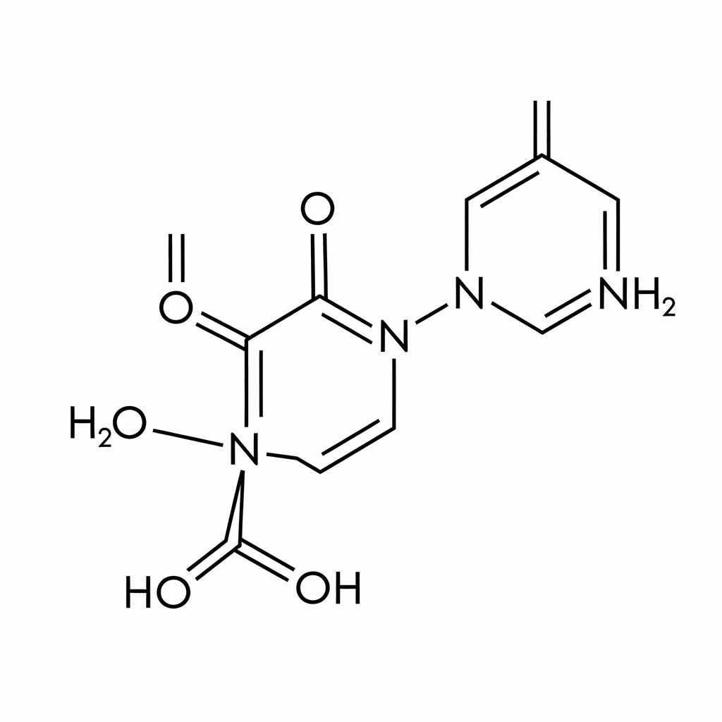Dimethylacetamide (DMAC) Chemical Structure Illustration