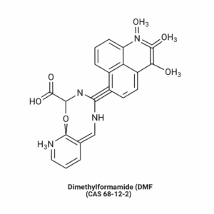 Dimethylformamide (DMF) Molecular Formula Structure
