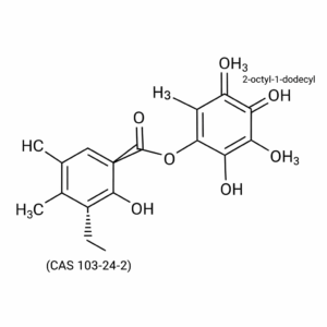 Dioctyldecyl Azelate Chemical Structure Diagram