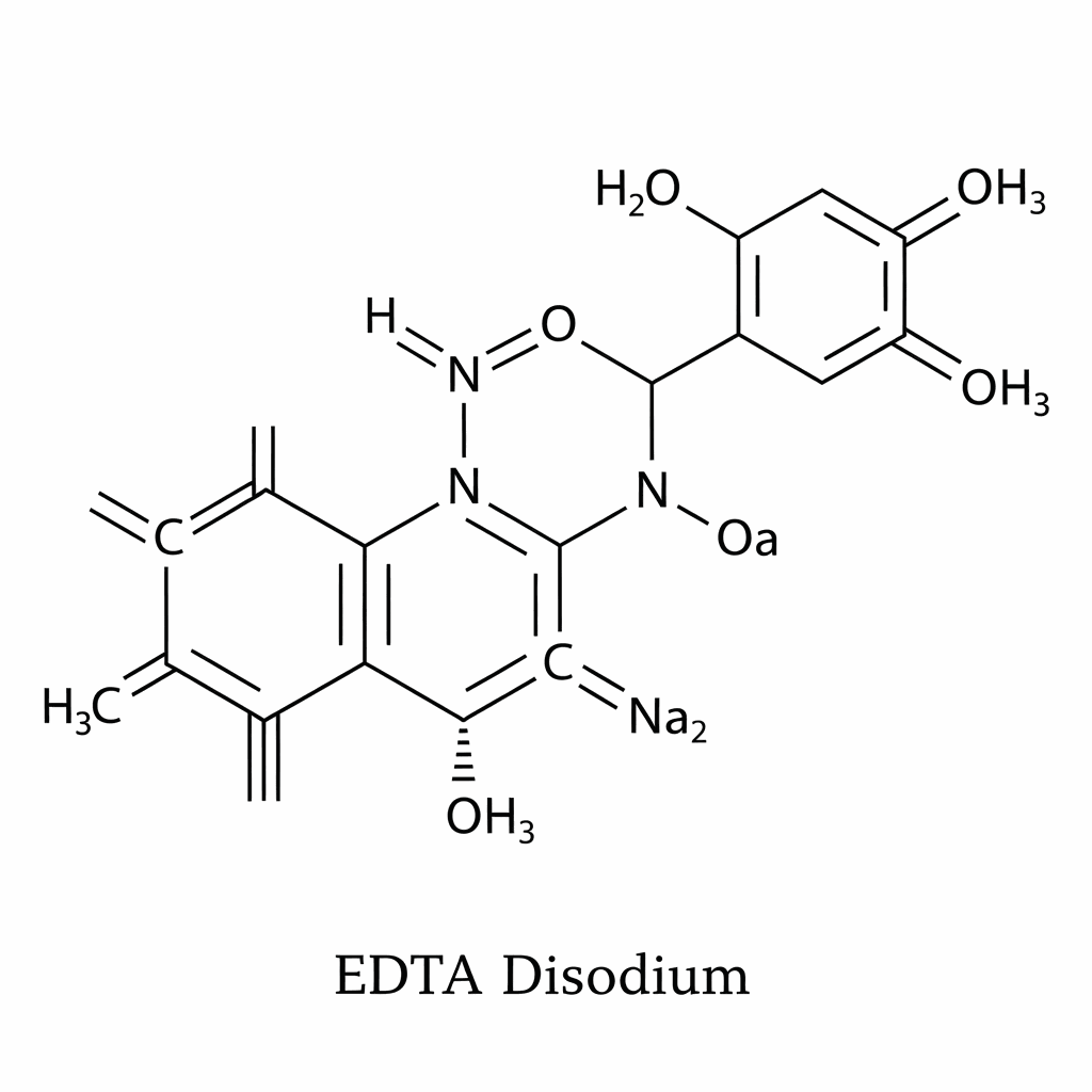 EDTA Disodium (EDTA-2Na) Molecular Structure