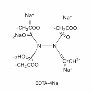 EDTA Tetrasodium (EDTA-4Na) Chemical Structure Formula