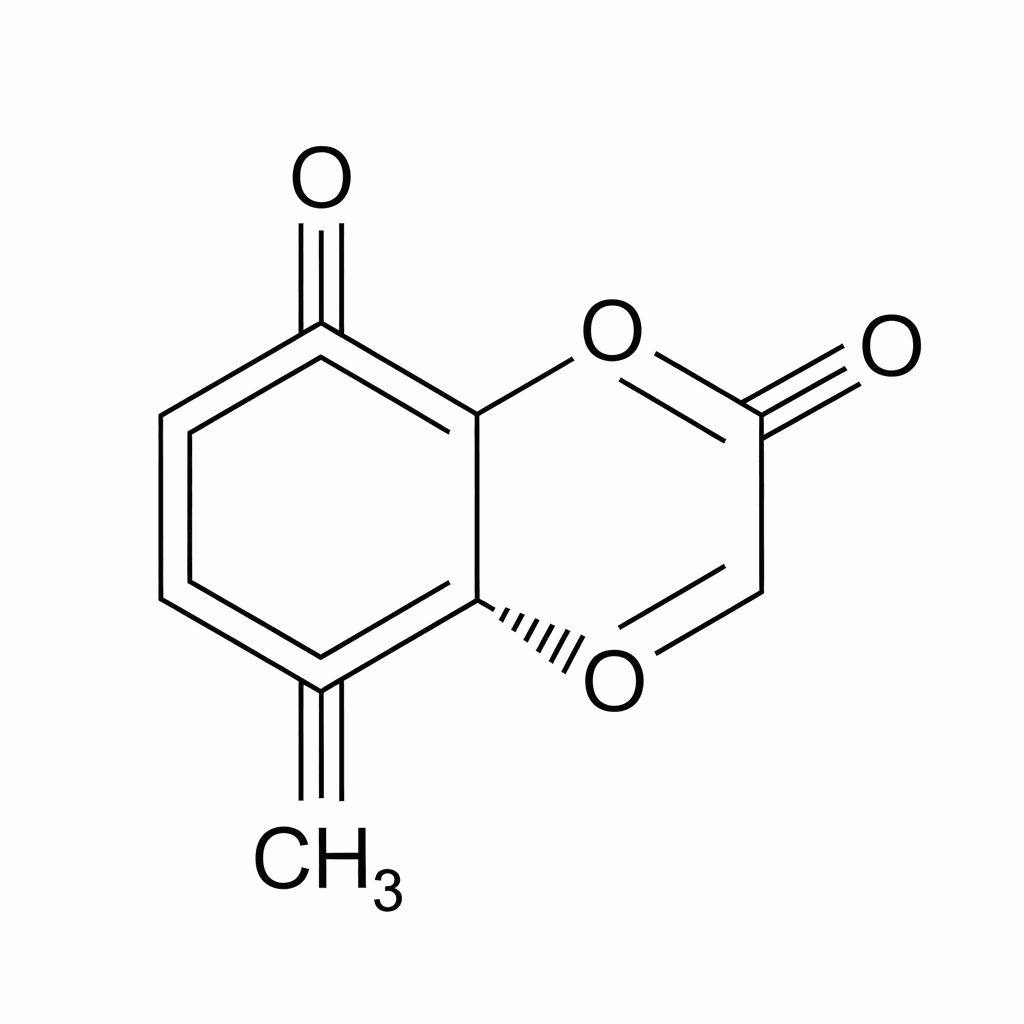 Methyl hexahydrophthalic anhydride (MHHPA) molecular structure
