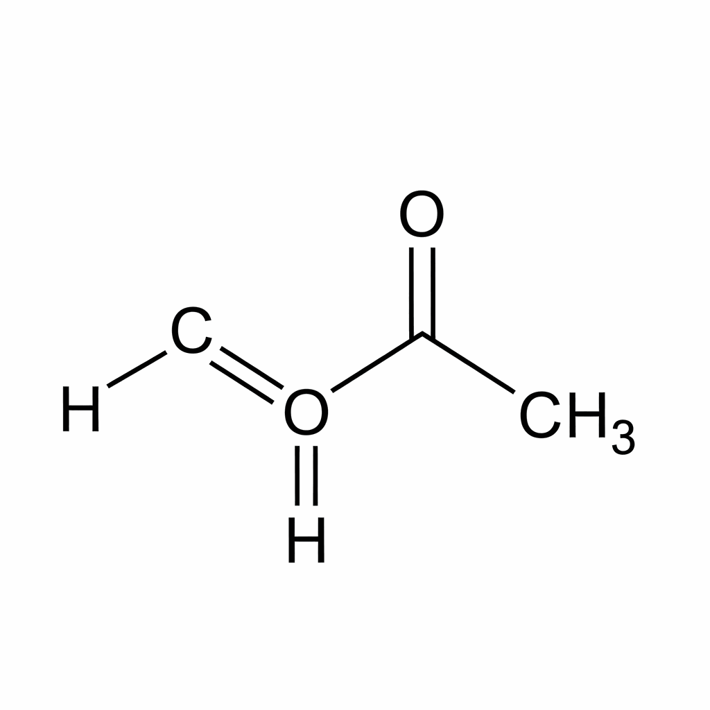 Methyl acrylate (MA) molecular structure