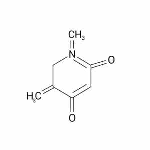 Chemical structure of N-Methyl Pyrrolidone (NMP)