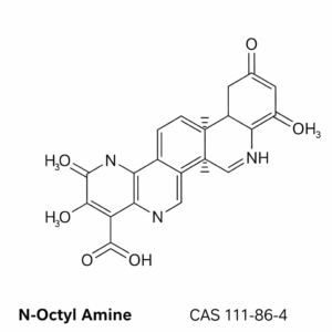 Chemical structure of N-Octyl Amine