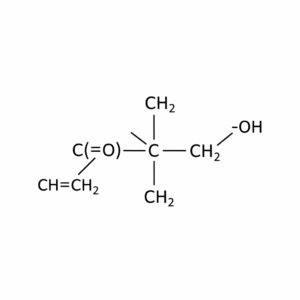 Pentaerythritol triacrylate (PETA) molecular structure
