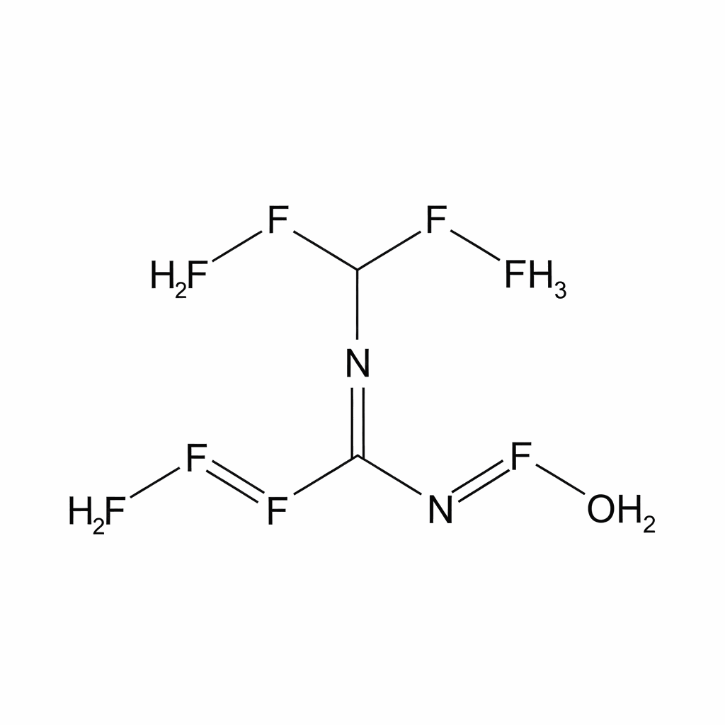 Chemical structure of Perfluorotributylamine FT 43