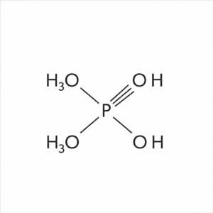 Chemical structure of Phosphoric Acid