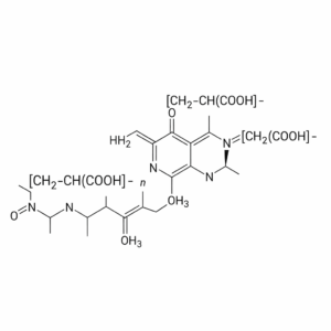 Chemical structure of Polyacrylic Acid (PAA) 50% Solution
