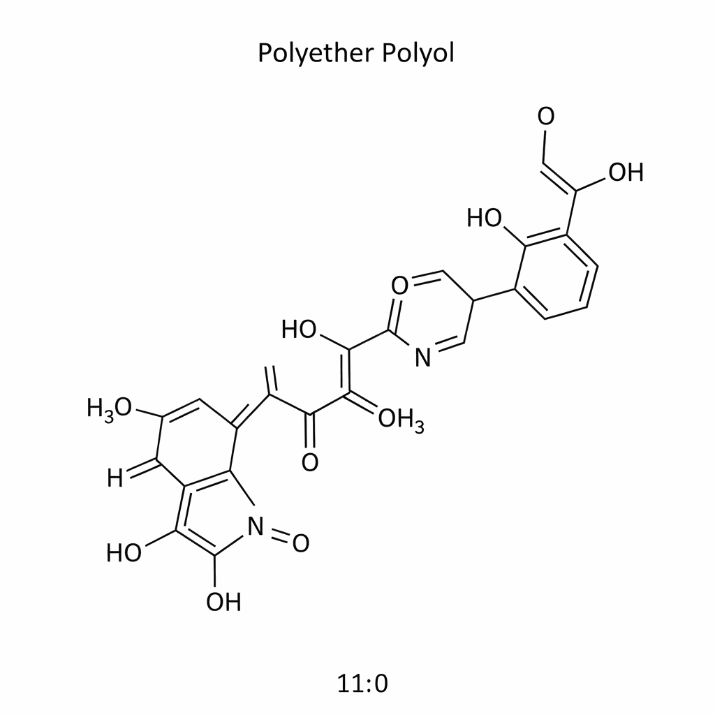 Chemical structure of Polyether Polyol