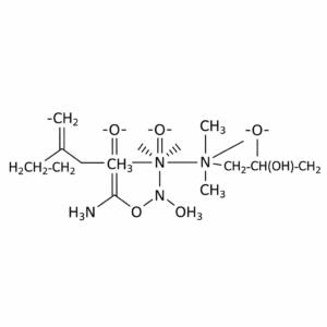 Structural formula of Polyquaternium-2 (PUB)