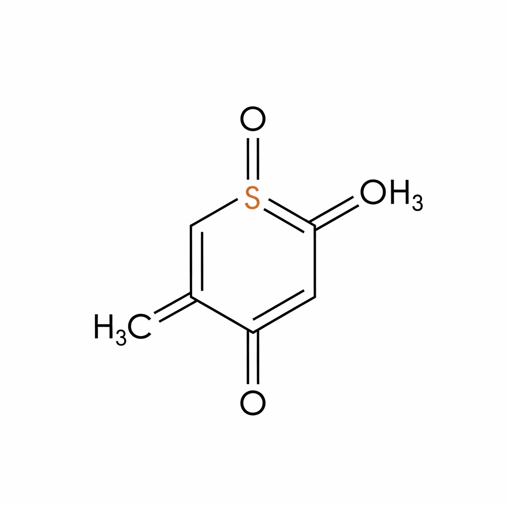 Molecular diagram of Propane Sultone