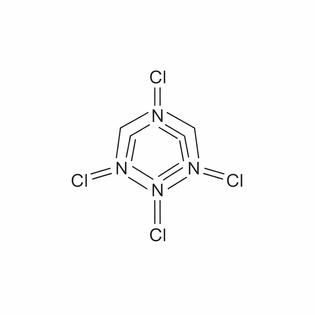 Trichloroisocyanuric Acid (TCCA) chemical structure