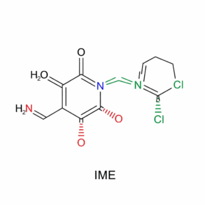Imidazole and Epichlorohydrin (IME) Chemical Structure