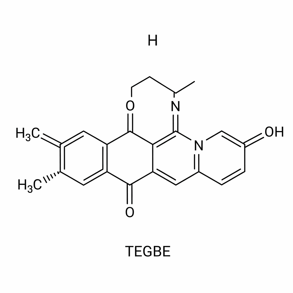 Triethylene Glycol Monobutyl Ether (TEGBE) molecular structure