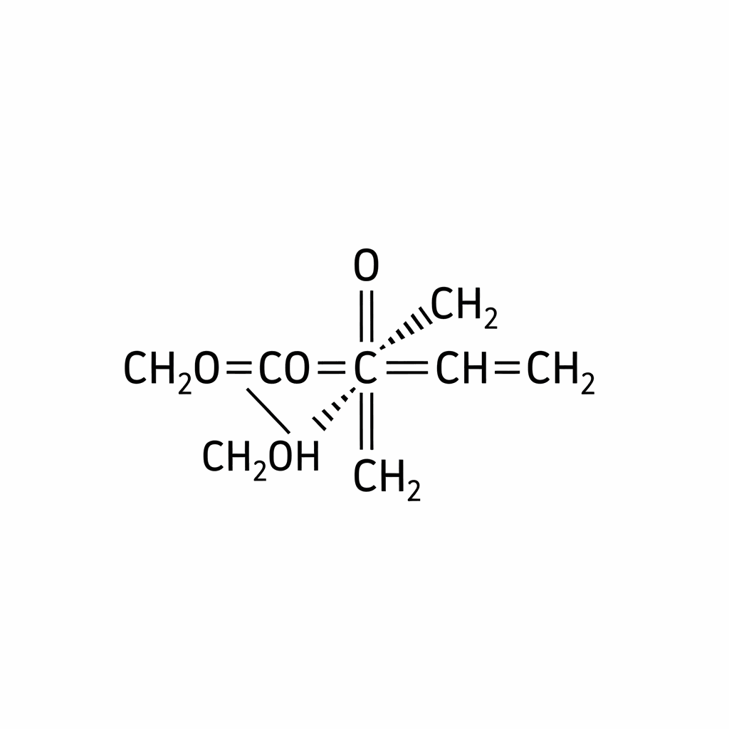 Trimethylolpropane Triacrylate (TMPTA) chemical structure